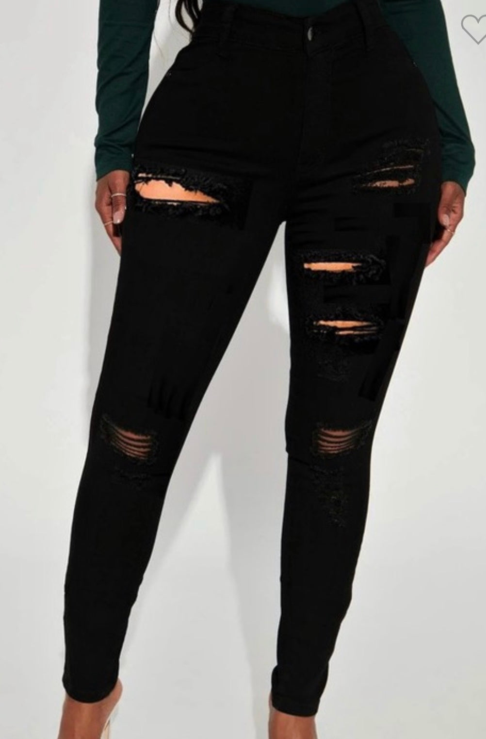 Slightly Distressed Jeans