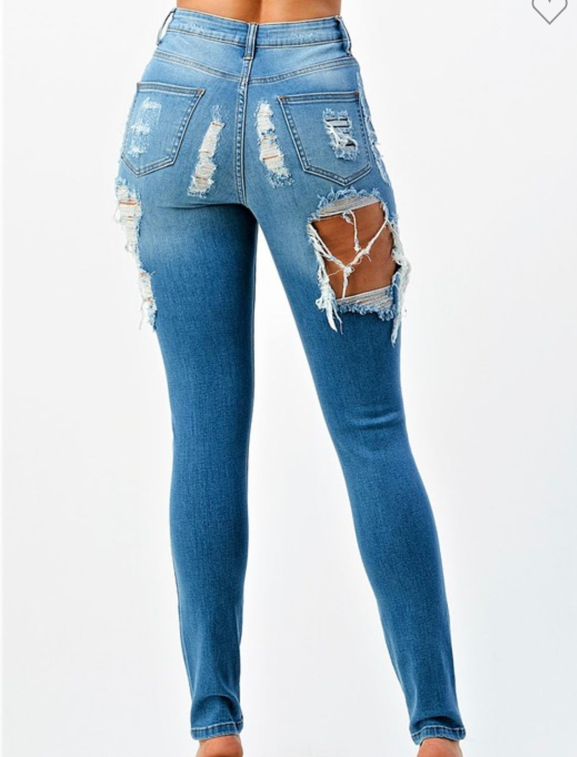 Skinny Distressed Jeans