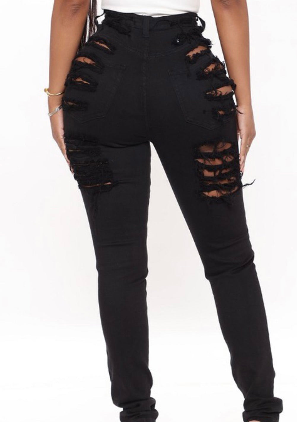 Black Distressed