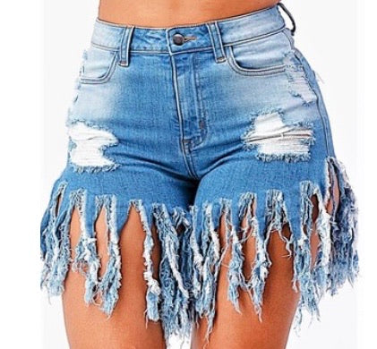 Denim Fringe