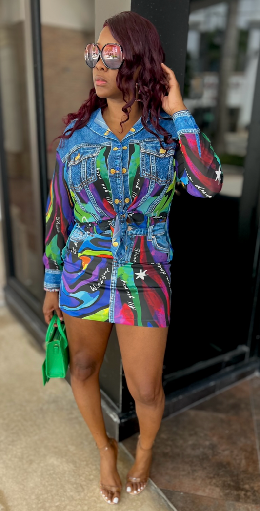 Lux Denim Effect Set